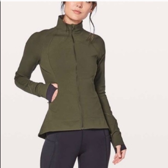lululemon olive green jacket